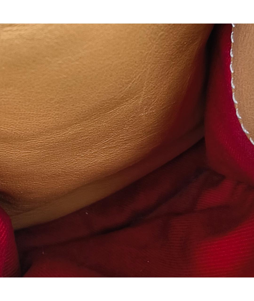 LOEWE Горчичная кожаная сумка через плечо, фото 7