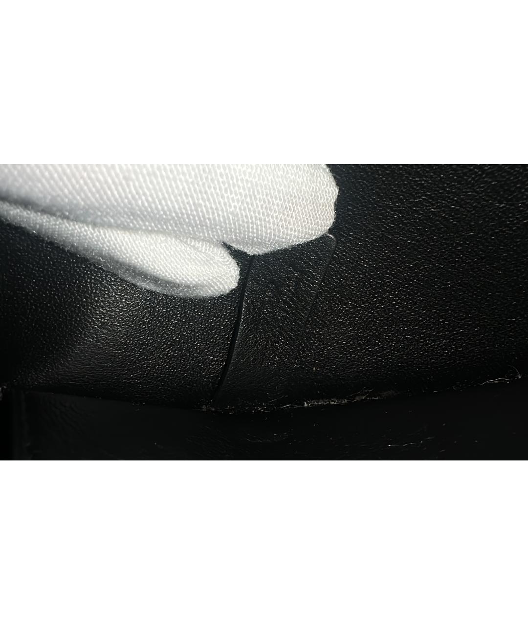 LOEWE Черная кожаная сумка через плечо, фото 7