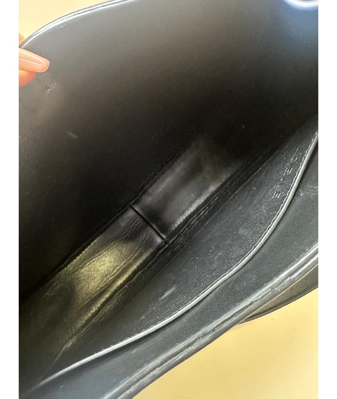 LOEWE Черная кожаная сумка через плечо, фото 8