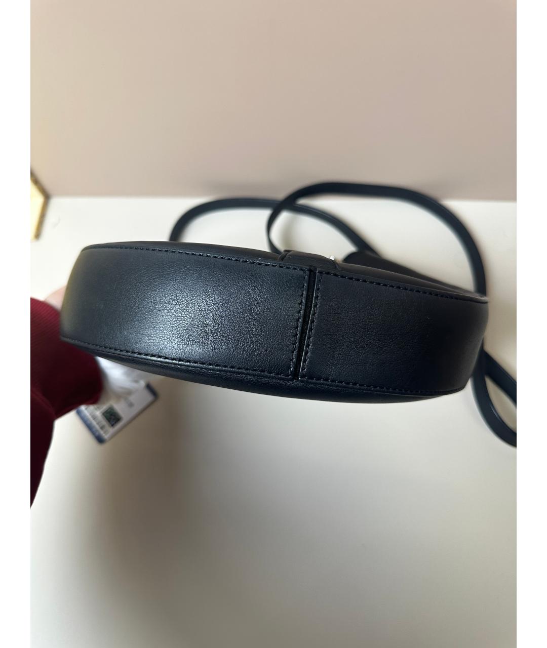 LOEWE Черная кожаная сумка через плечо, фото 3