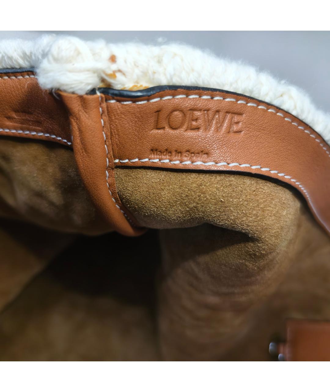 LOEWE Белая сумка через плечо, фото 7