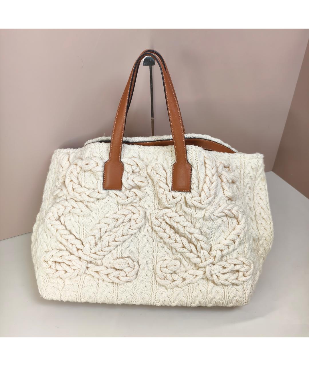 LOEWE Белая сумка через плечо, фото 8