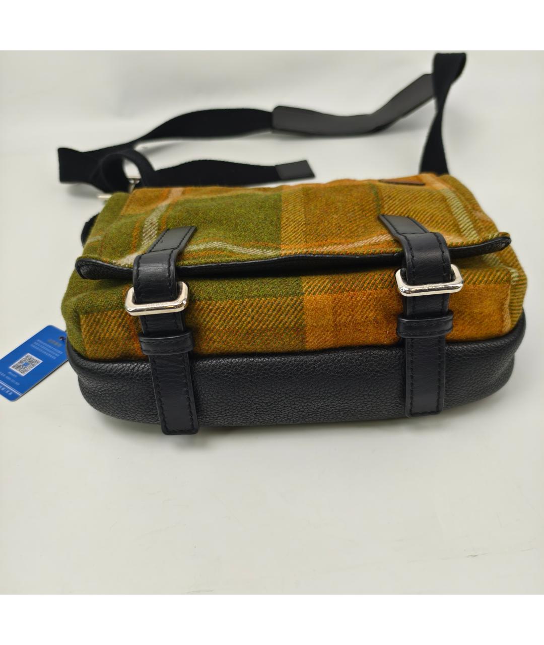 LOEWE Черная кожаная сумка через плечо, фото 7