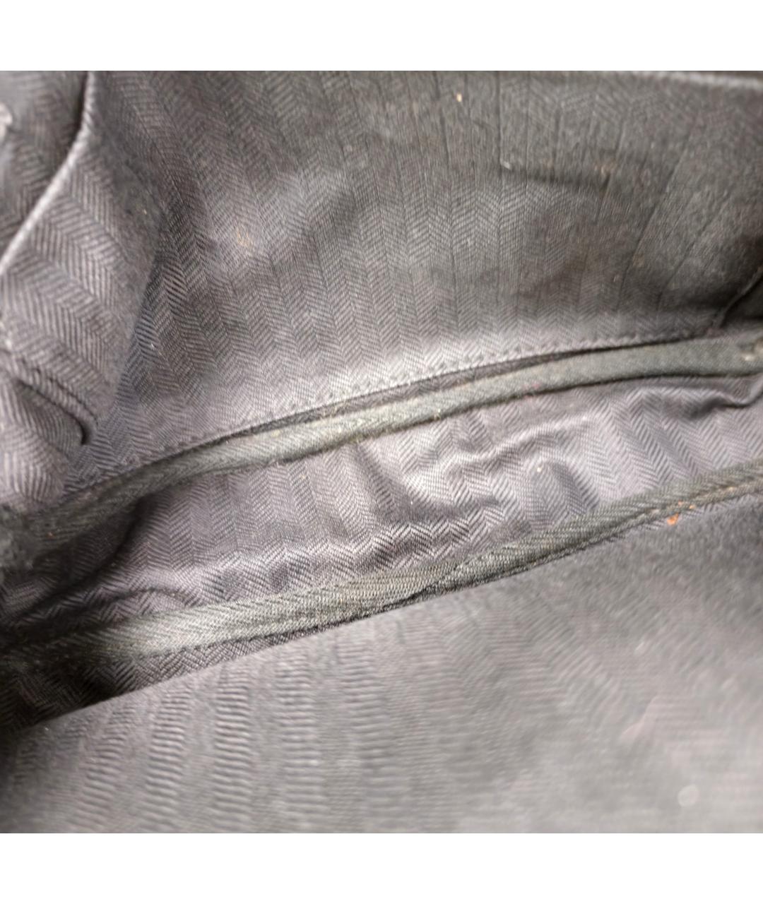 LOEWE Черная кожаная сумка через плечо, фото 3