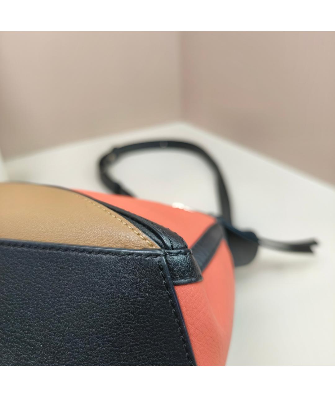 LOEWE Мульти кожаная сумка с короткими ручками, фото 2