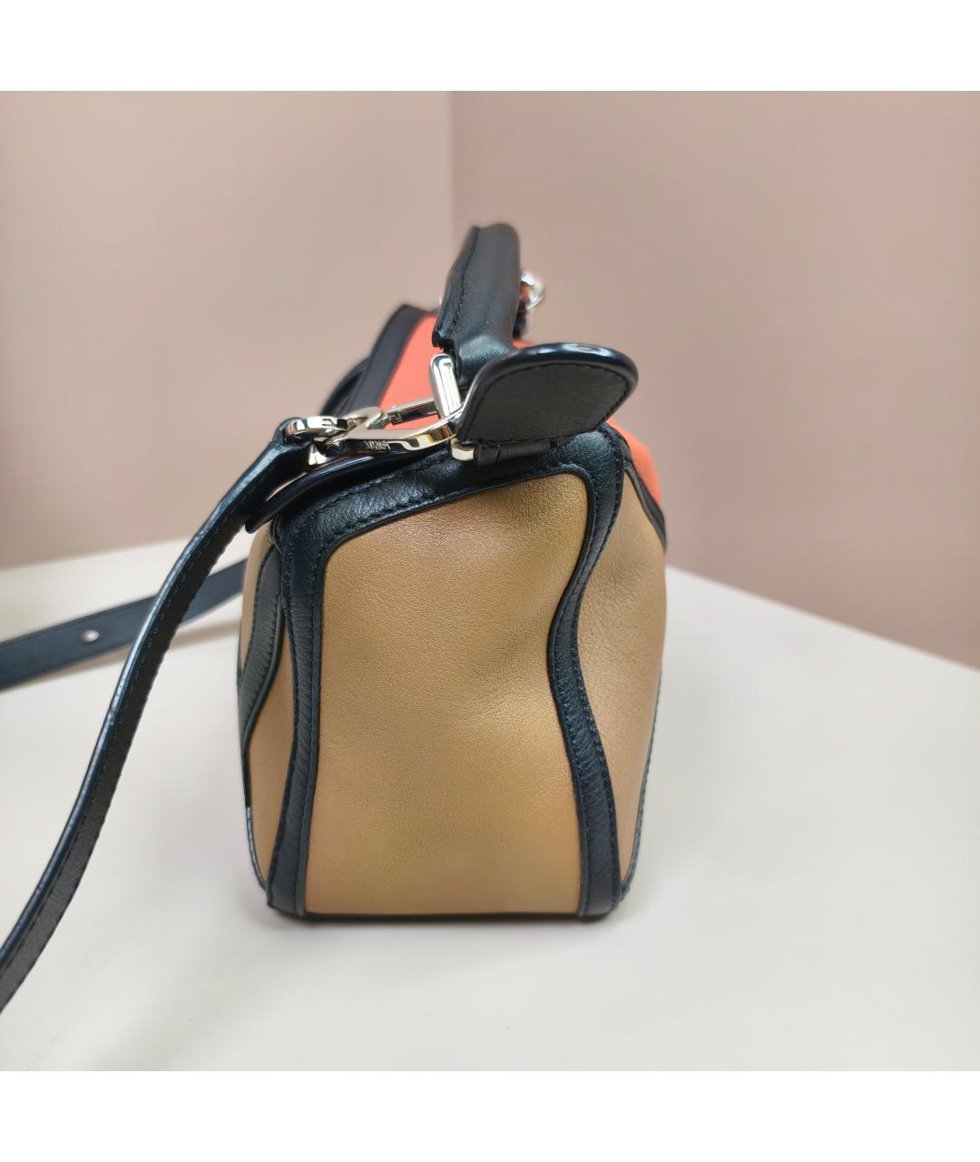 LOEWE Мульти кожаная сумка с короткими ручками, фото 5