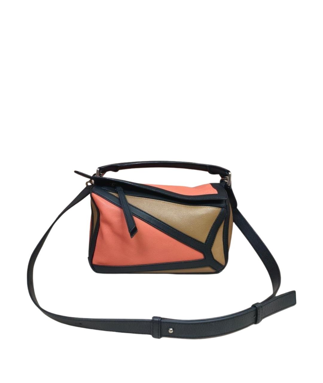 LOEWE Мульти кожаная сумка с короткими ручками, фото 1