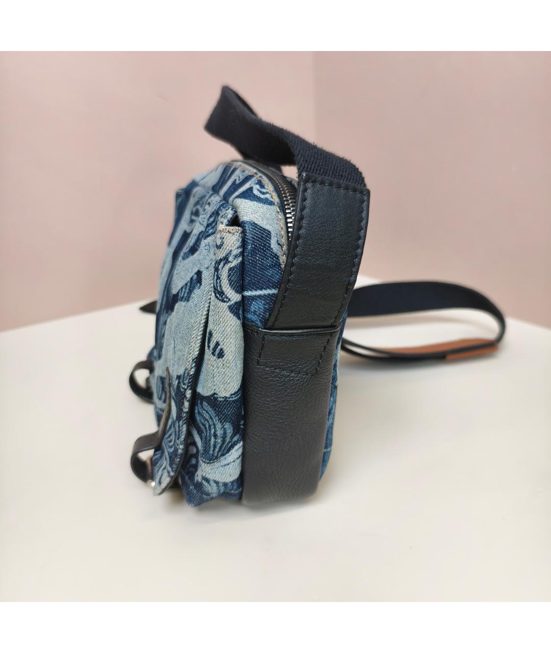 LOEWE Синяя деним сумка через плечо, фото 8