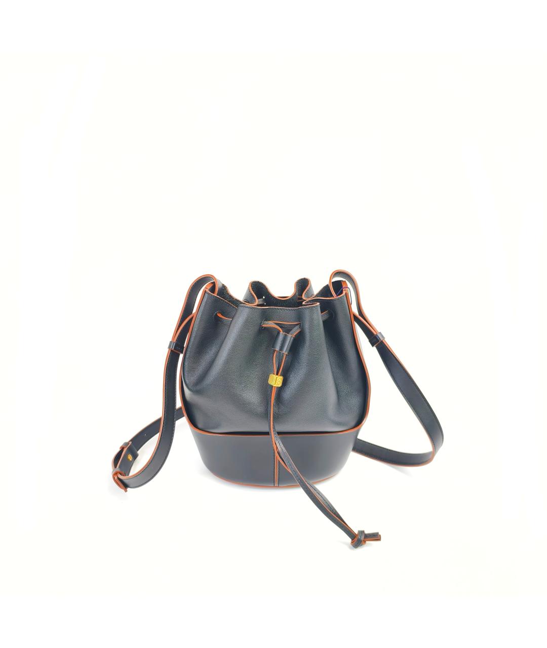 LOEWE Черная кожаная сумка через плечо, фото 5