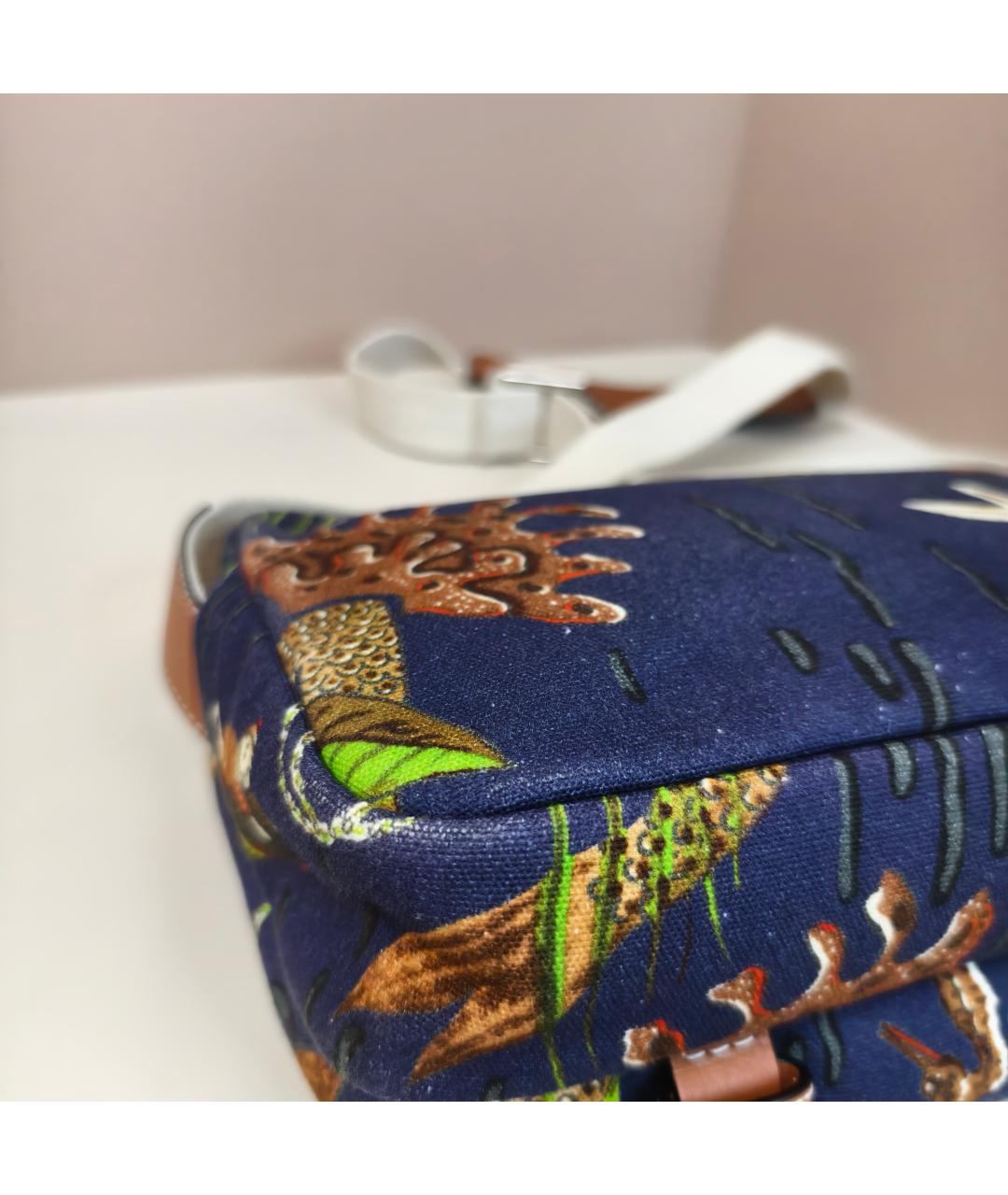 LOEWE Синяя сумка через плечо, фото 4