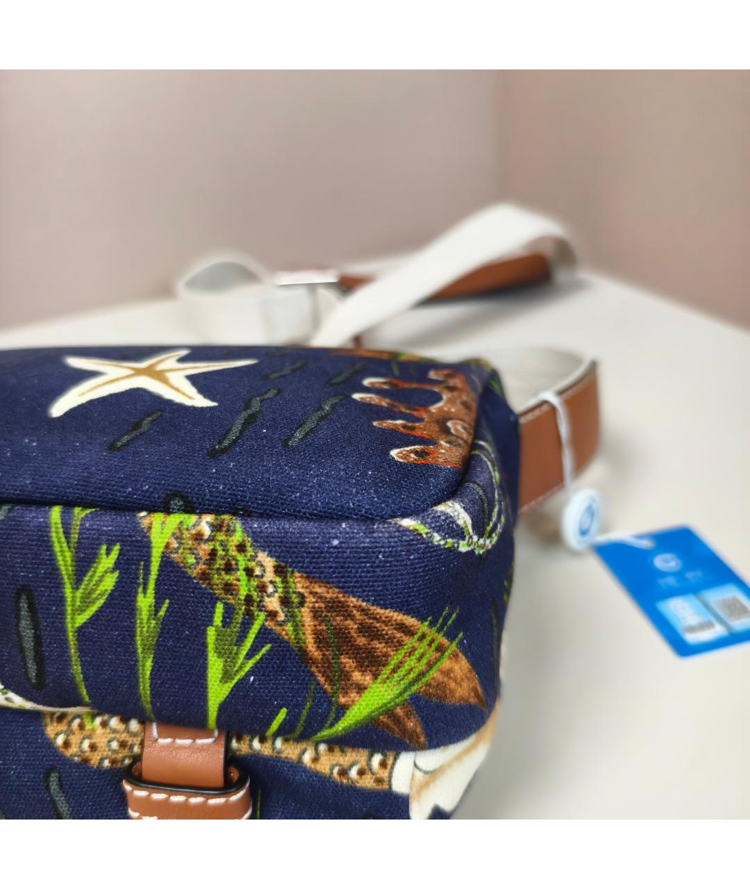 LOEWE Синяя сумка через плечо, фото 5