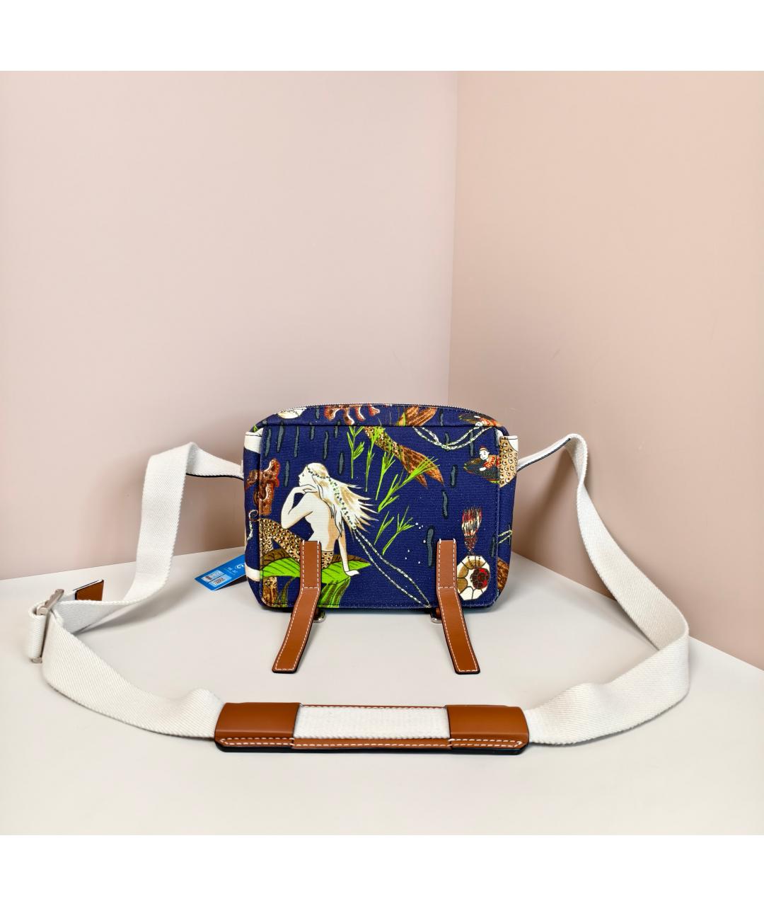 LOEWE Синяя сумка через плечо, фото 10