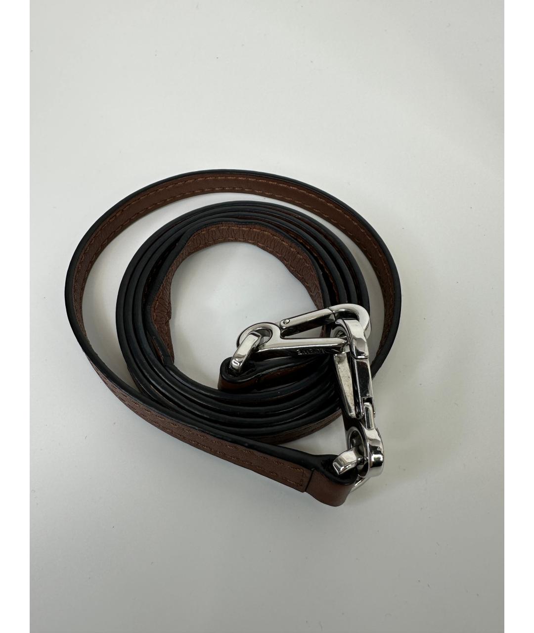 LOEWE Белая кожаная сумка с короткими ручками, фото 8