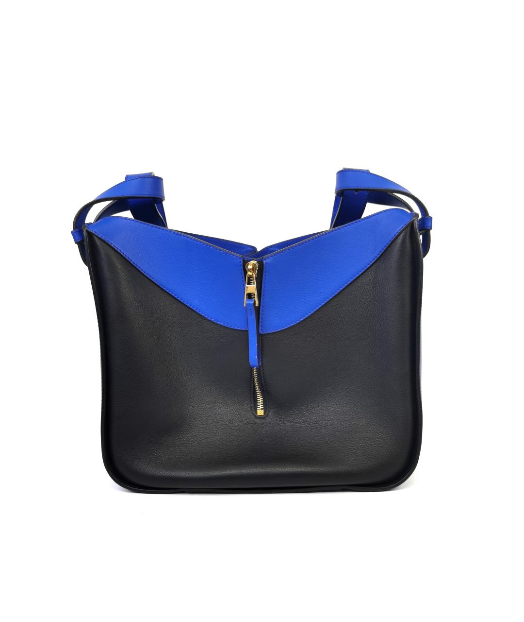 LOEWE Синяя кожаная сумка через плечо, фото 1