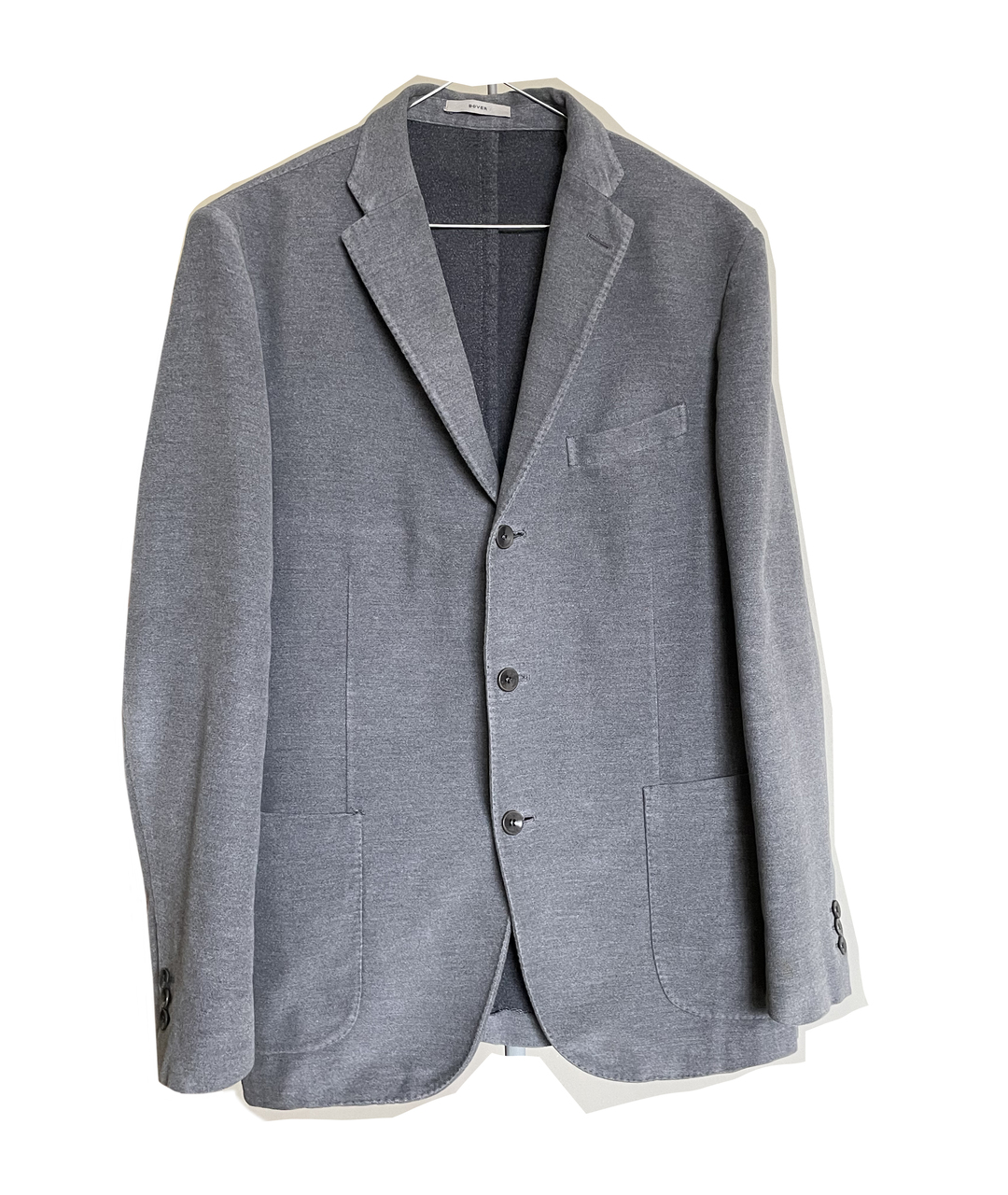BOGLIOLI Серый вискозный пиджак, фото 1
