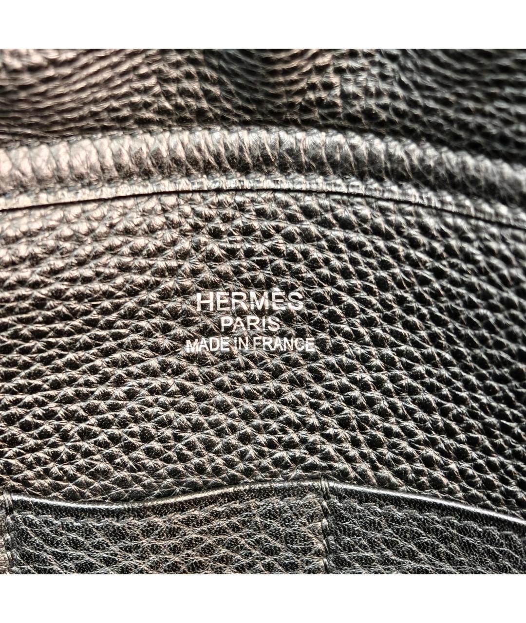 HERMES Голубая тканевая сумка тоут, фото 4