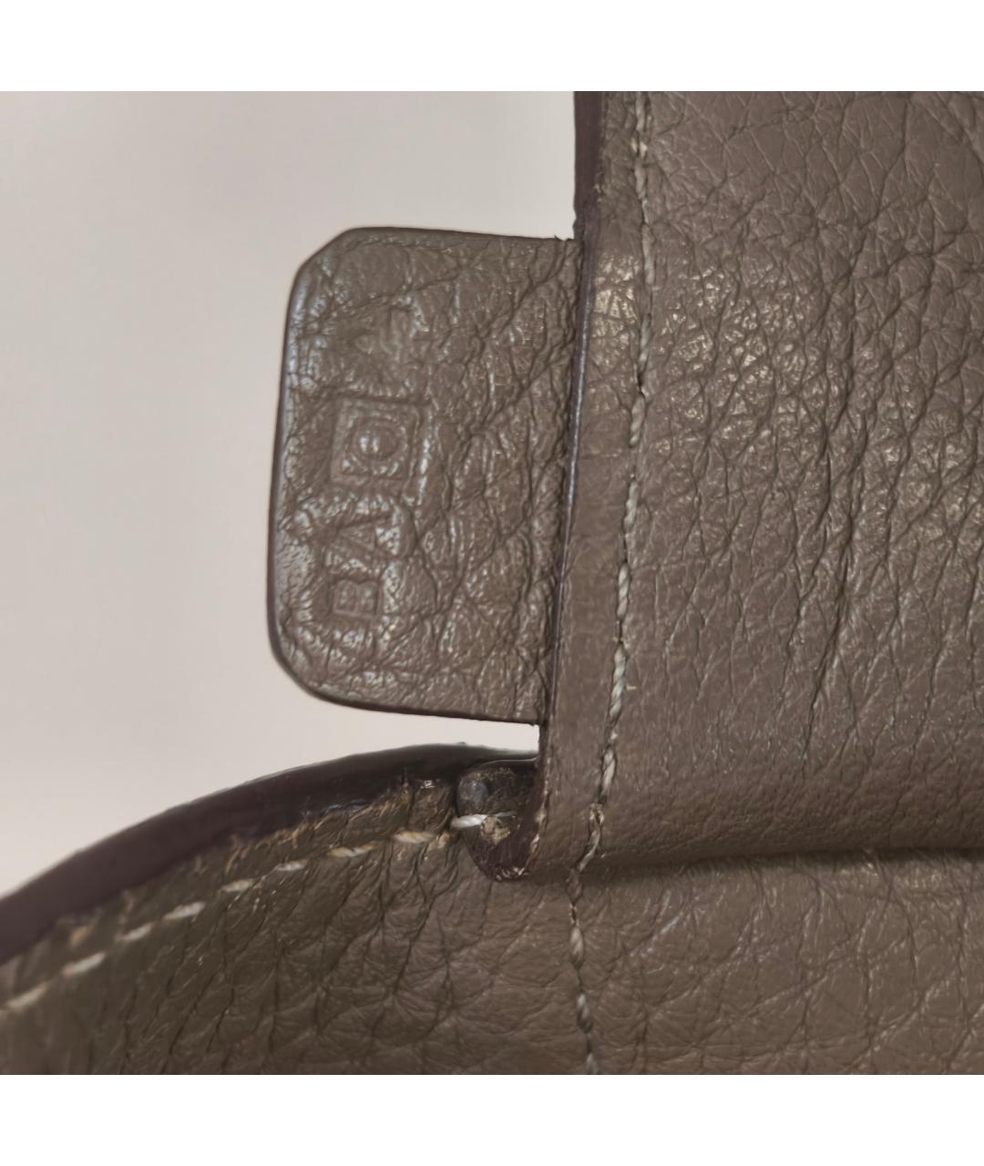 HERMES Коричневая кожаная сумка через плечо, фото 3