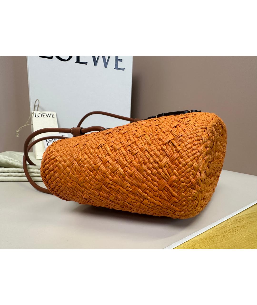 LOEWE Оранжевая сумка через плечо, фото 3