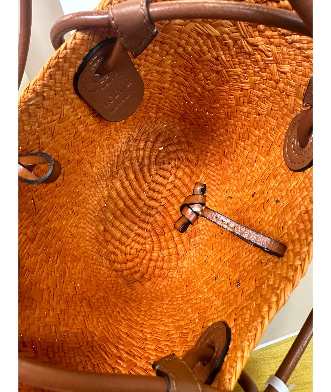 LOEWE Оранжевая сумка через плечо, фото 7