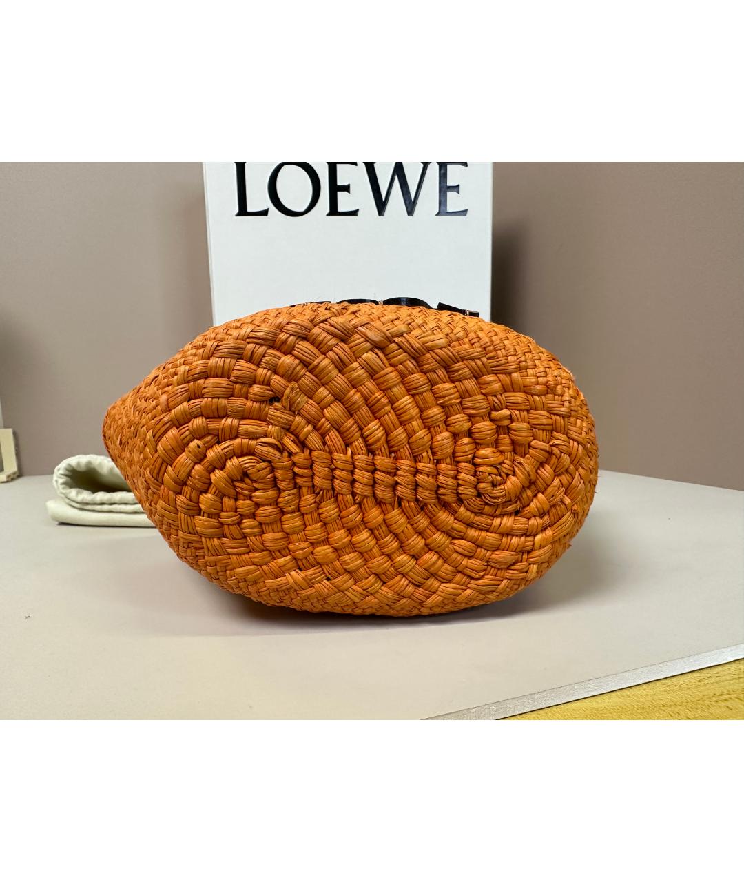 LOEWE Оранжевая сумка через плечо, фото 4