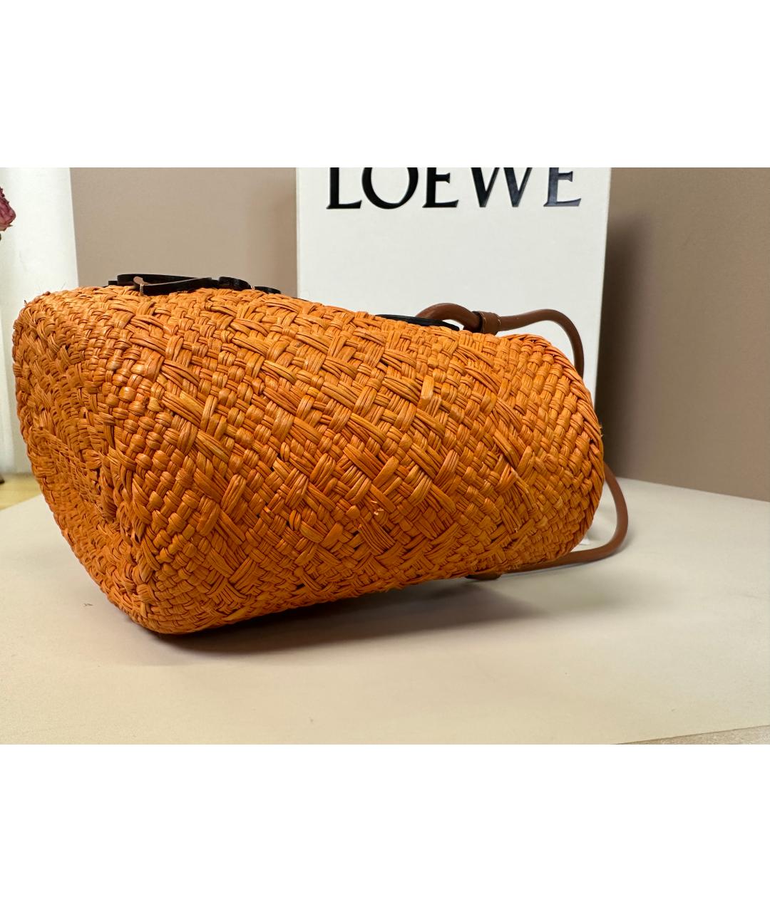 LOEWE Оранжевая сумка через плечо, фото 5