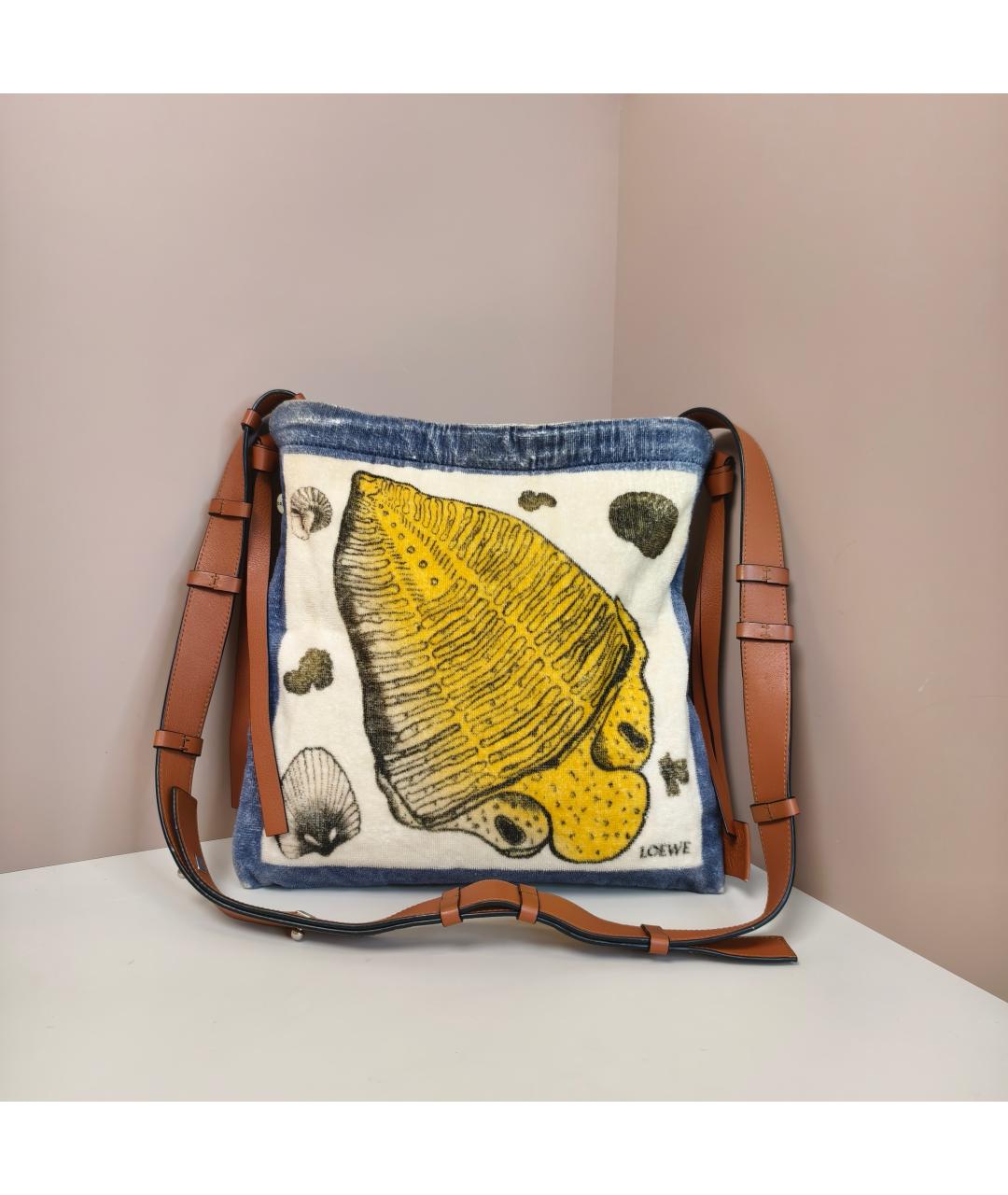 LOEWE Мульти тканевая сумка через плечо, фото 10