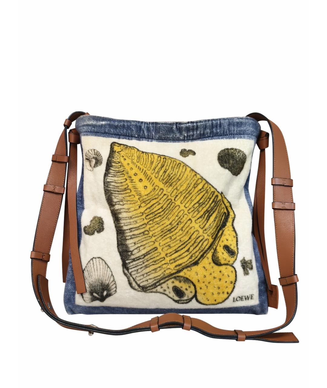 LOEWE Мульти тканевая сумка через плечо, фото 1