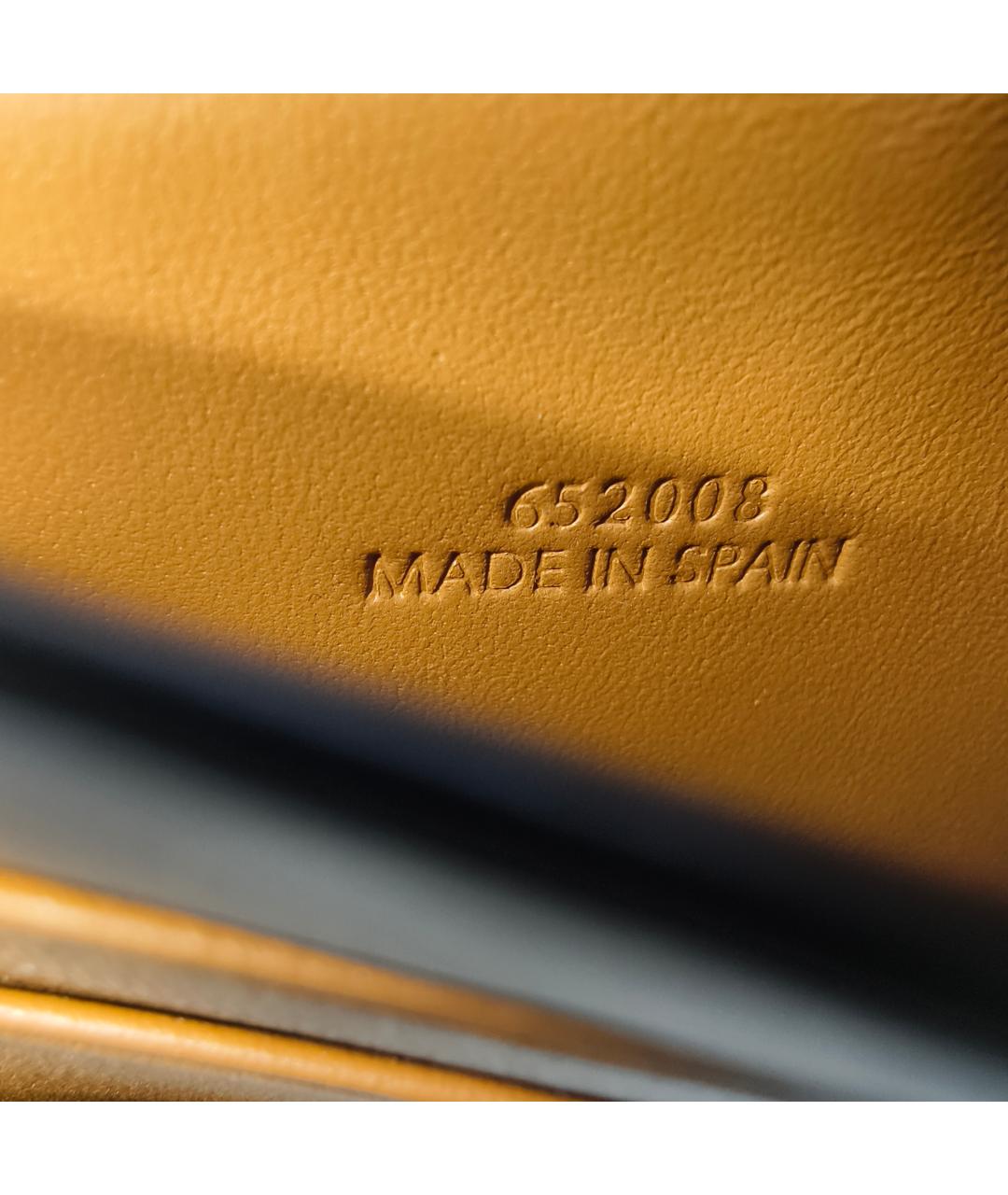 LOEWE Коричневая кожаная сумка через плечо, фото 5