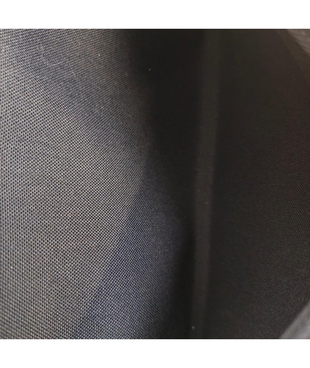 HERMES Черная тканевая сумка через плечо, фото 7