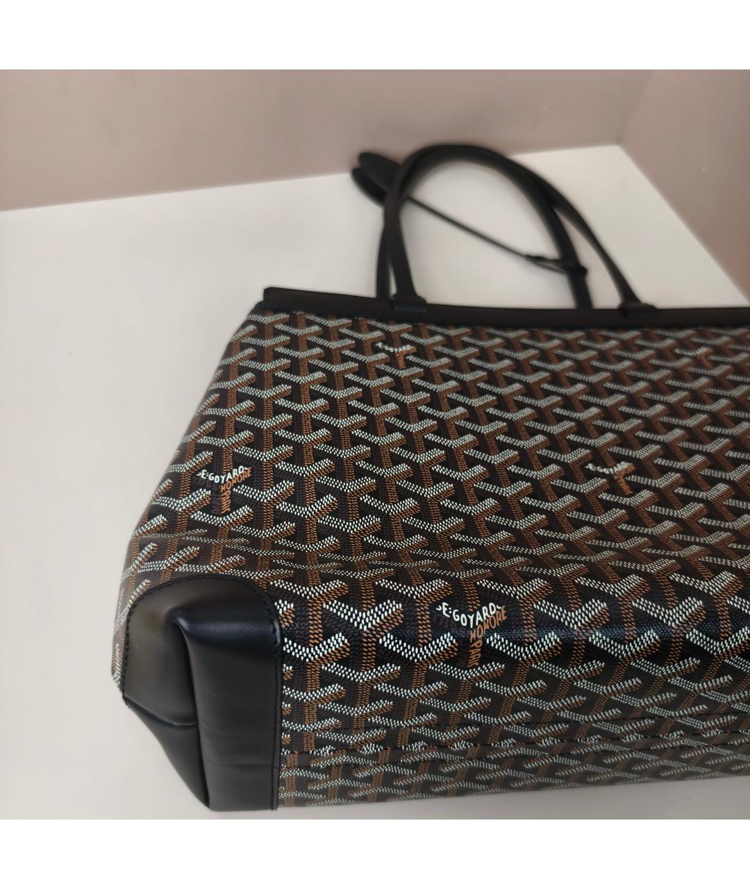 GOYARD Черная сумка тоут, фото 2