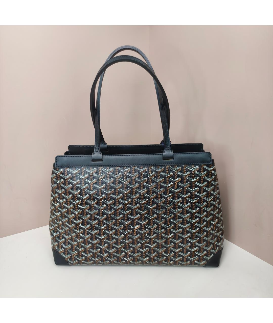GOYARD Черная сумка тоут, фото 9