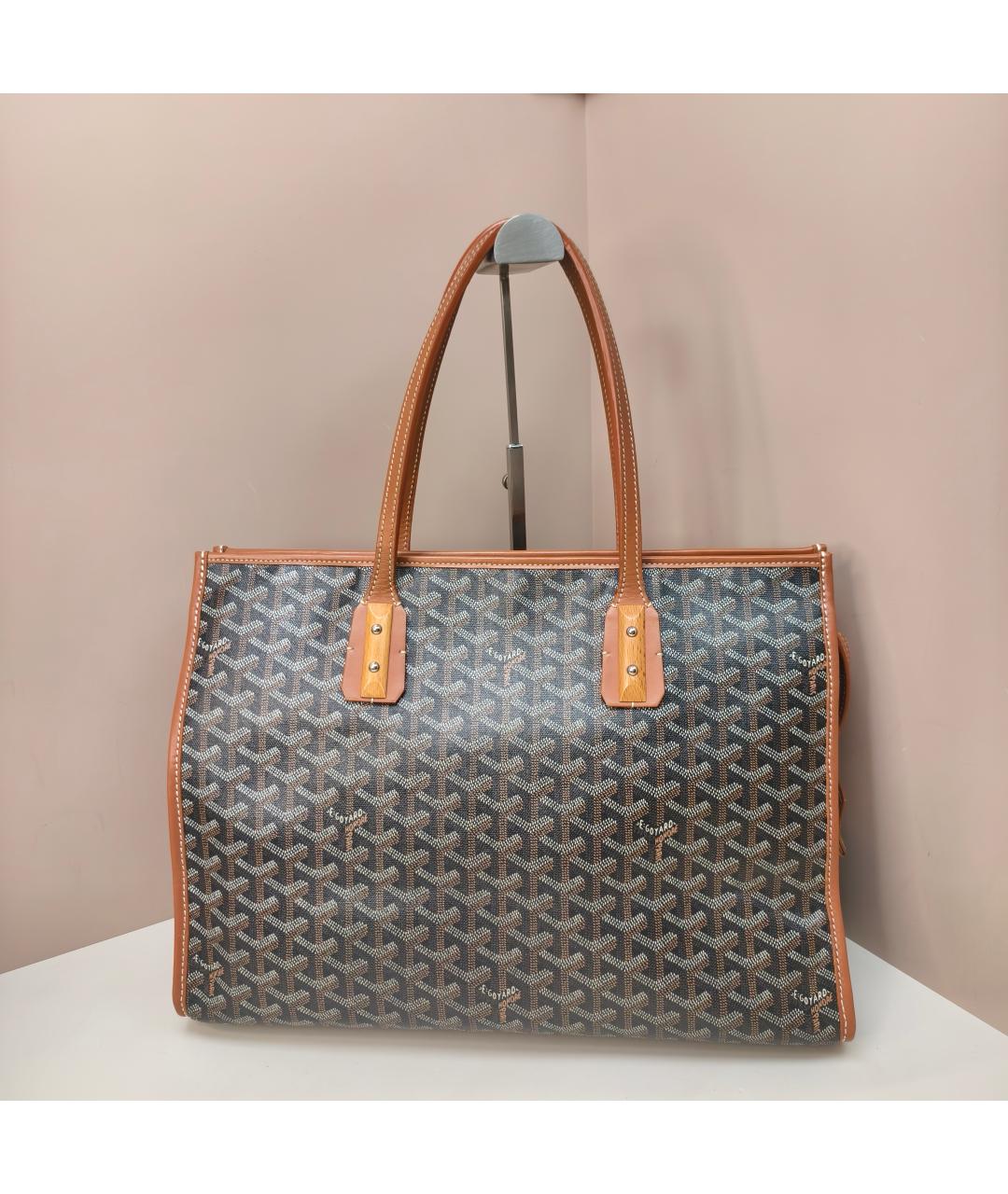 GOYARD Коричневая сумка тоут, фото 10