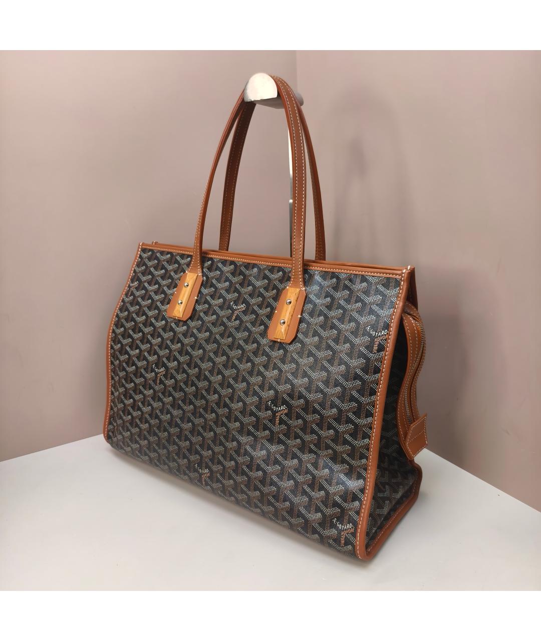GOYARD Коричневая сумка тоут, фото 5