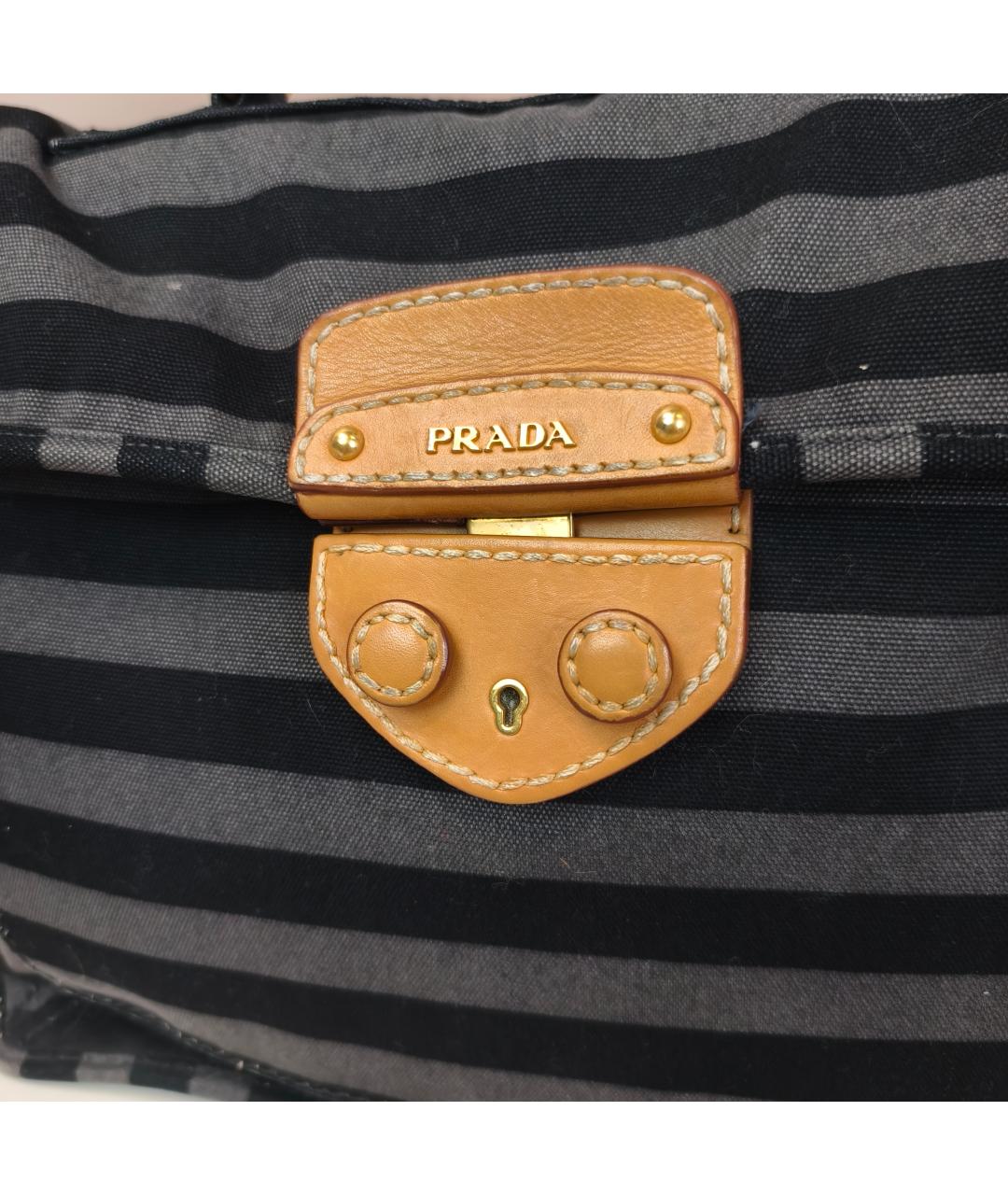 PRADA Черная сумка через плечо, фото 2