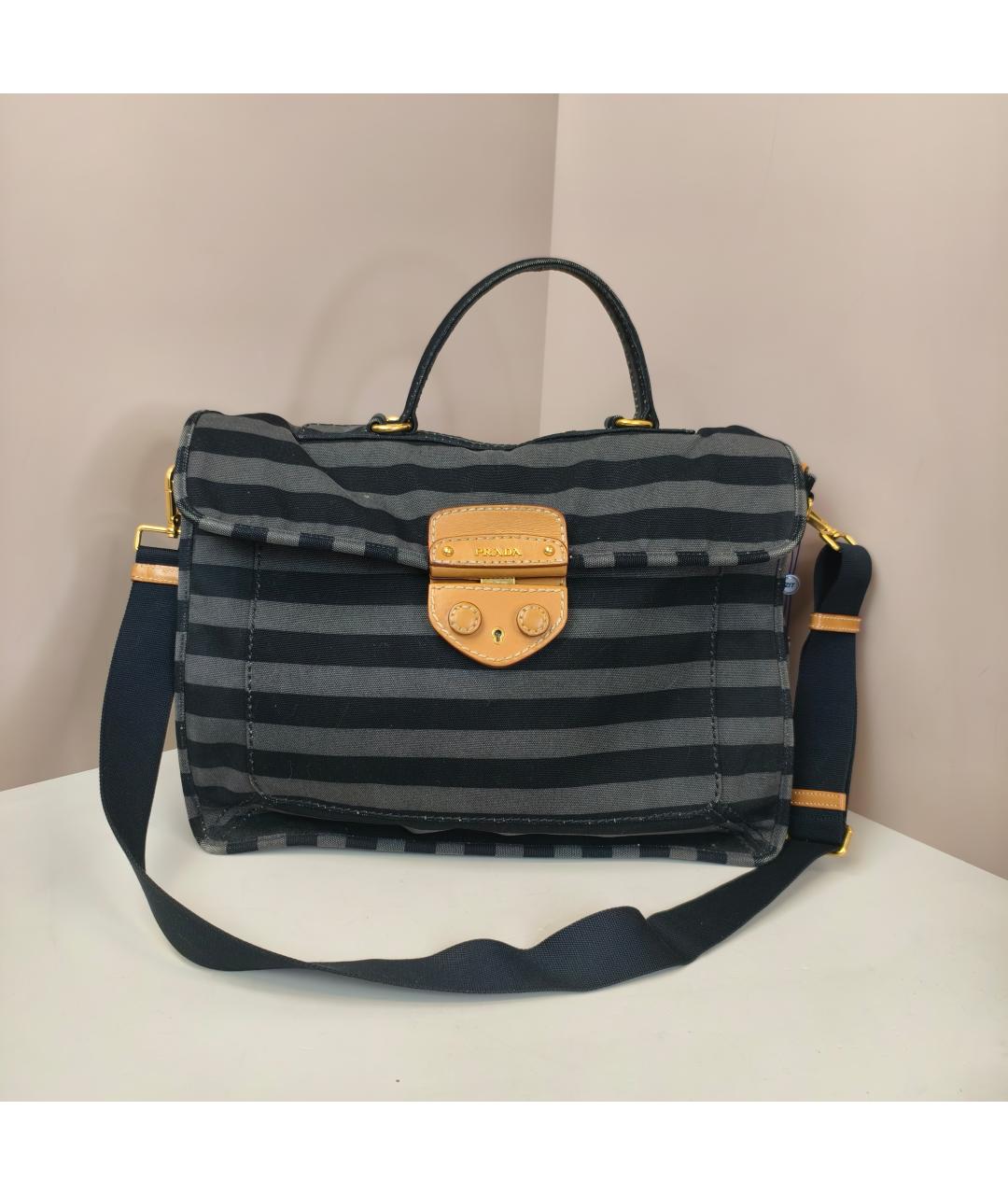 PRADA Черная сумка через плечо, фото 10