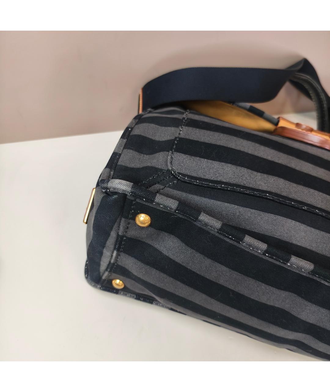 PRADA Черная сумка через плечо, фото 4