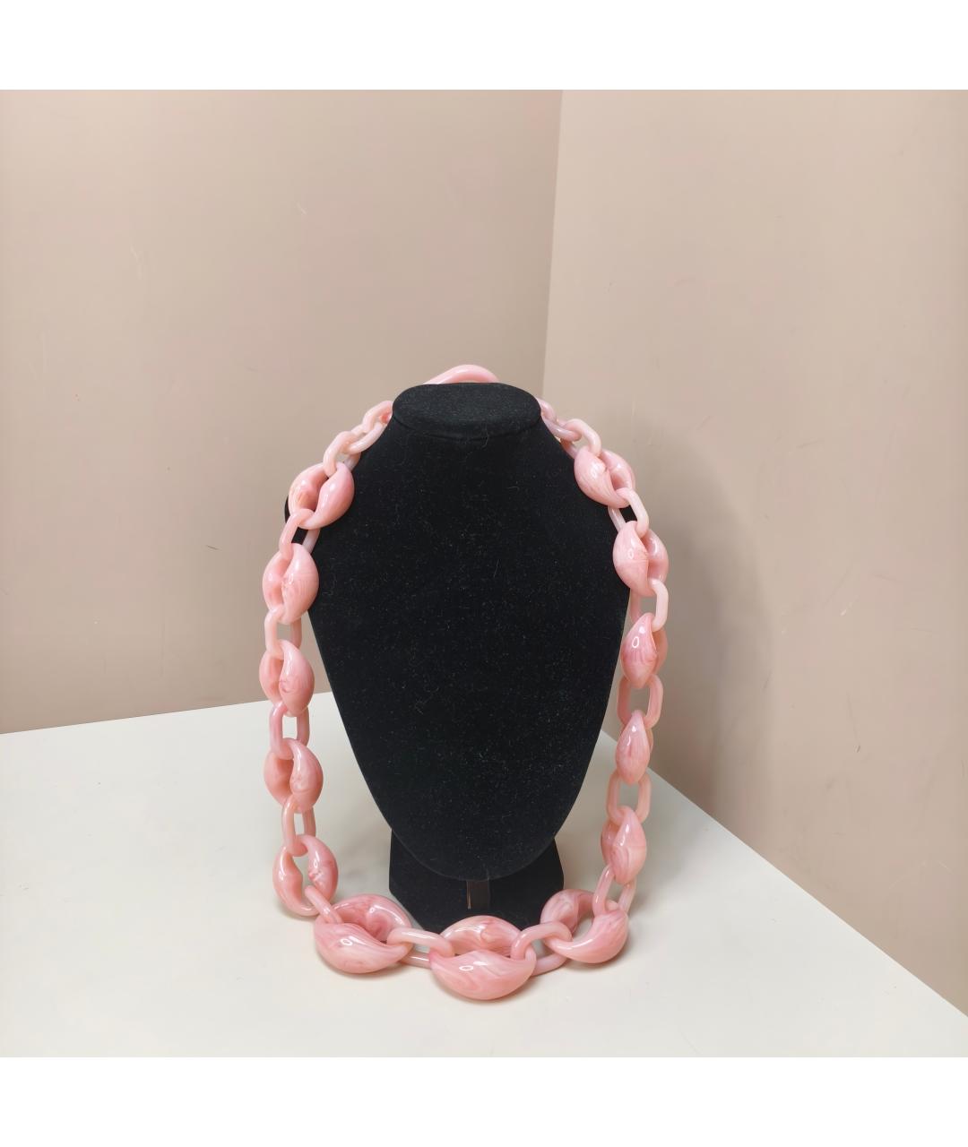 PRADA Розовое колье, фото 2