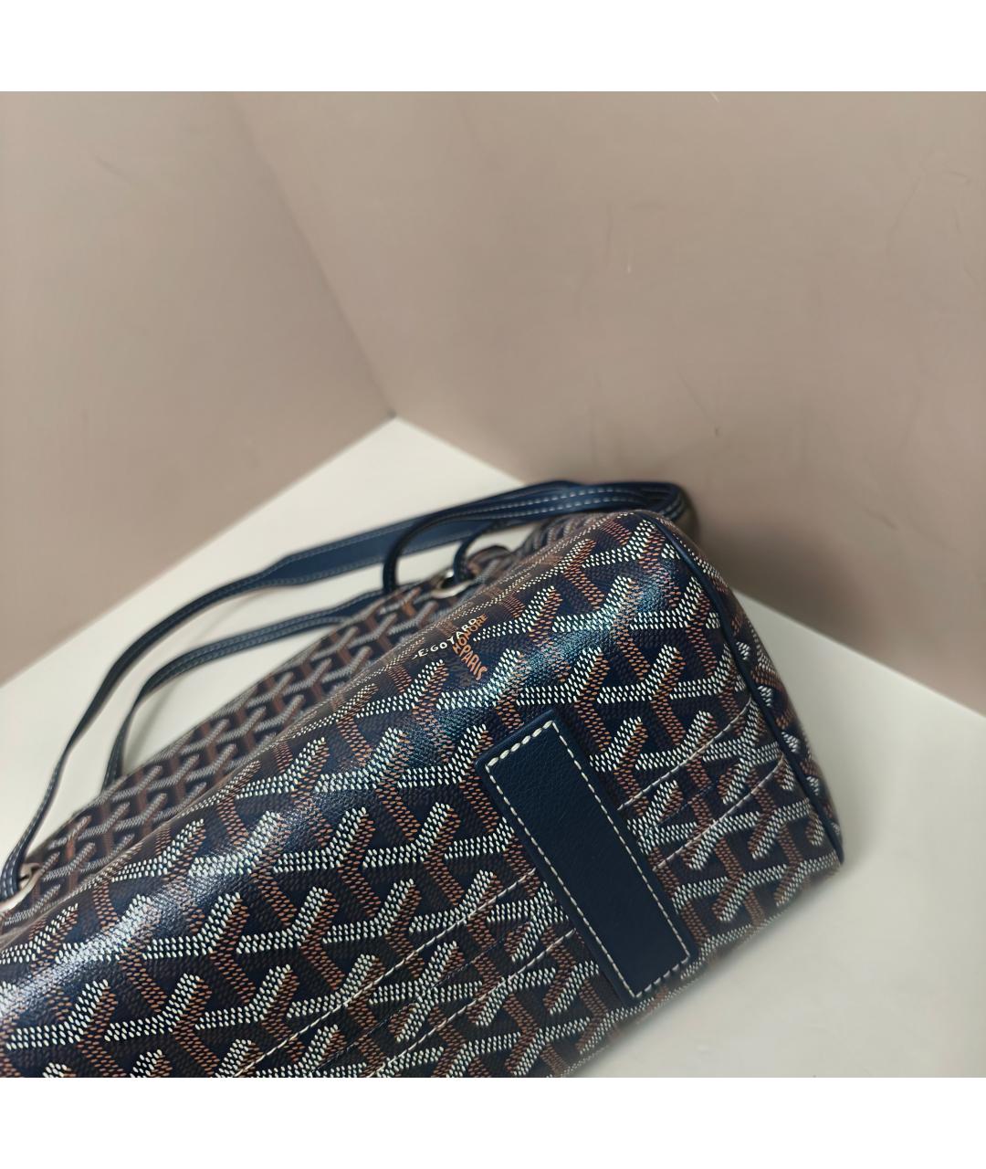 GOYARD Темно-синяя сумка через плечо, фото 2