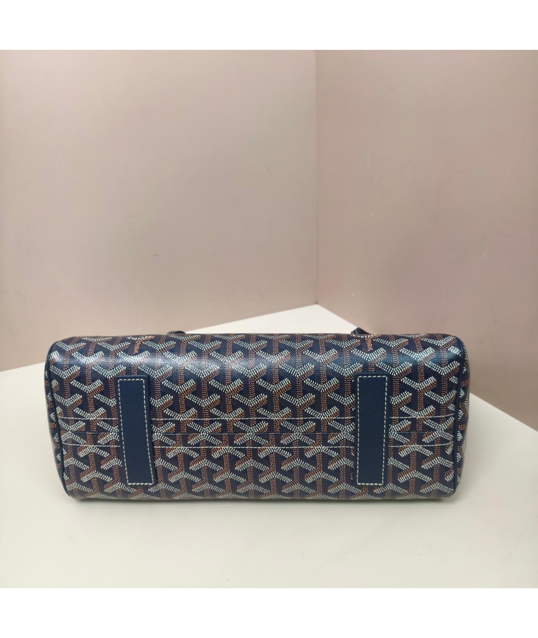 GOYARD Темно-синяя сумка через плечо, фото 7