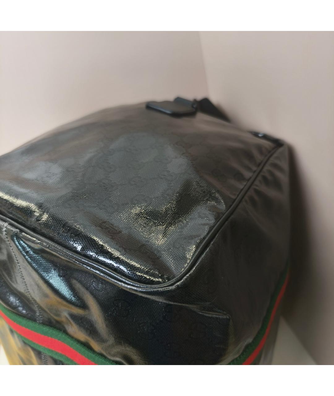 GUCCI Черная дорожная/спортивная сумка, фото 2