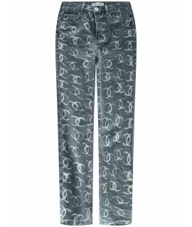 CHANEL Прямые джинсы