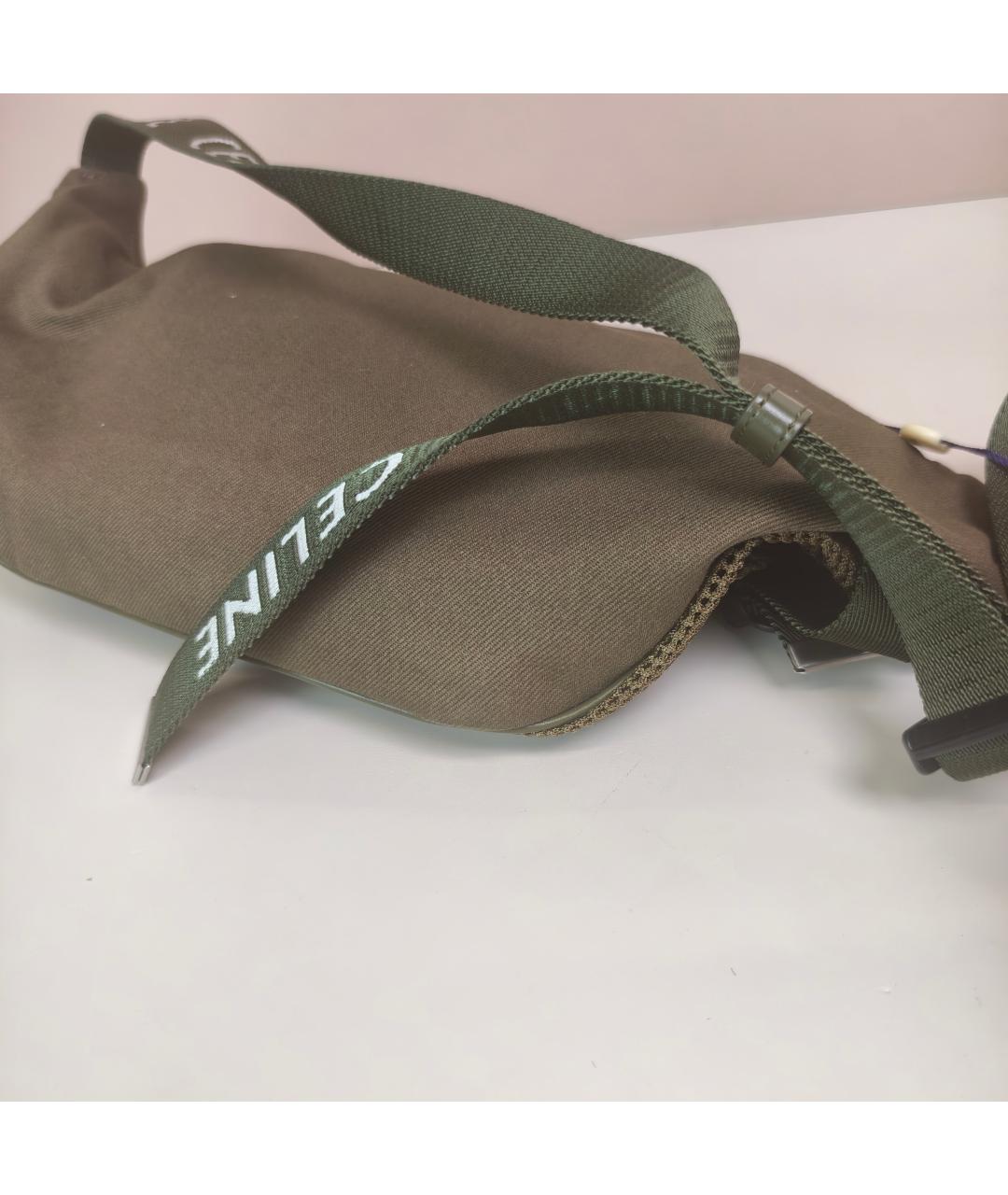 CELINE Коричневая поясная сумка, фото 3