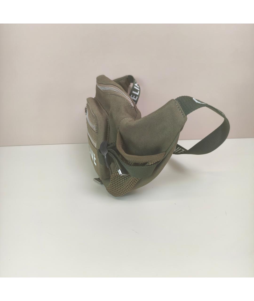 CELINE Коричневая поясная сумка, фото 7