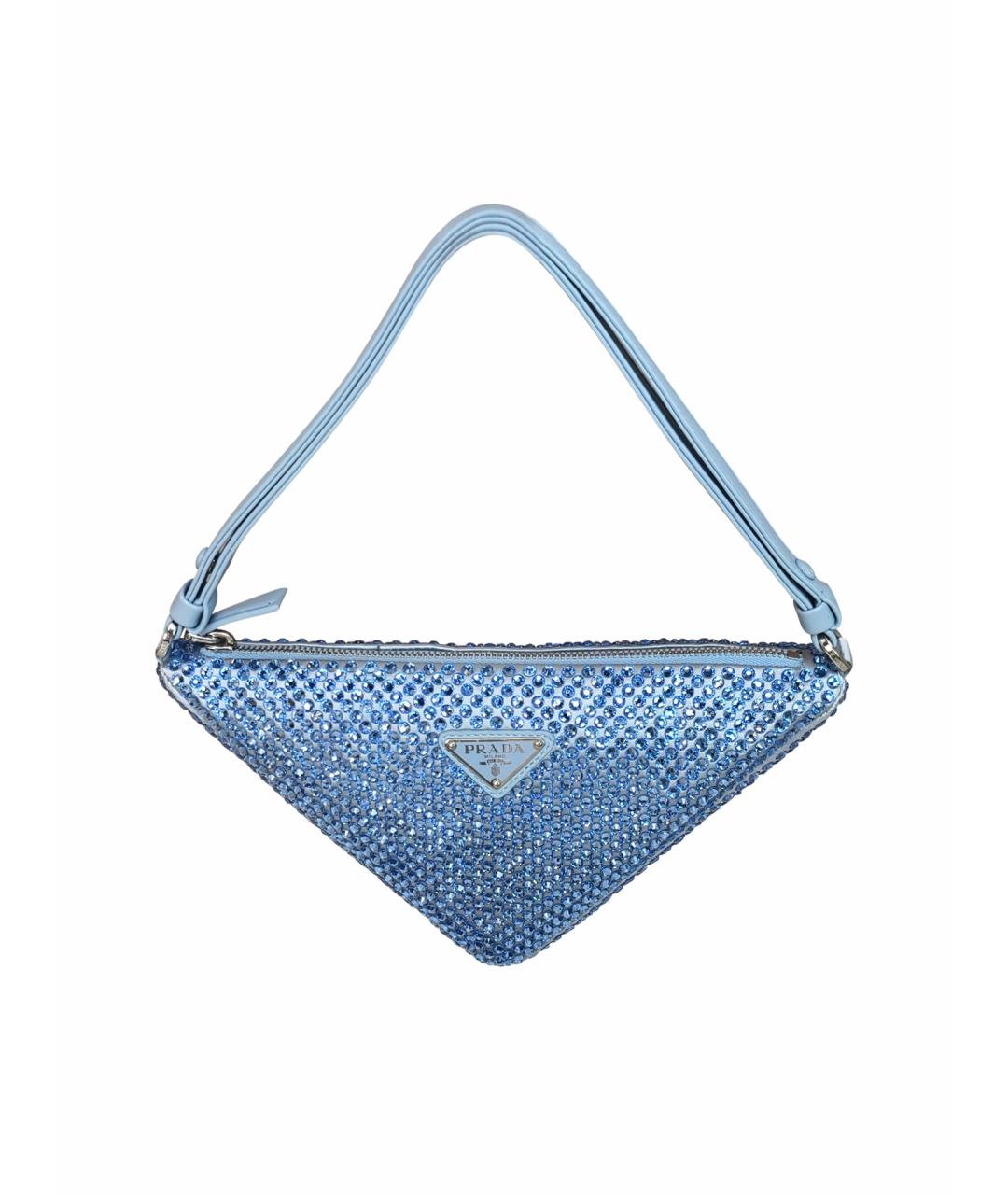 PRADA Голубая сумка через плечо, фото 1
