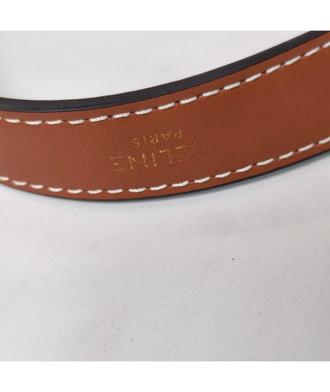 CELINE Белая сумка с короткими ручками, фото 5