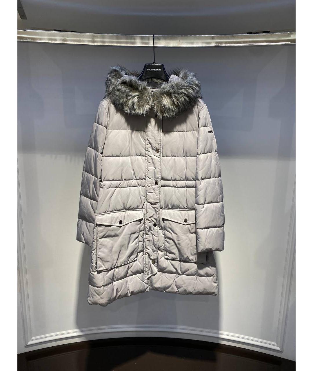 EMPORIO ARMANI Серая куртка, фото 3