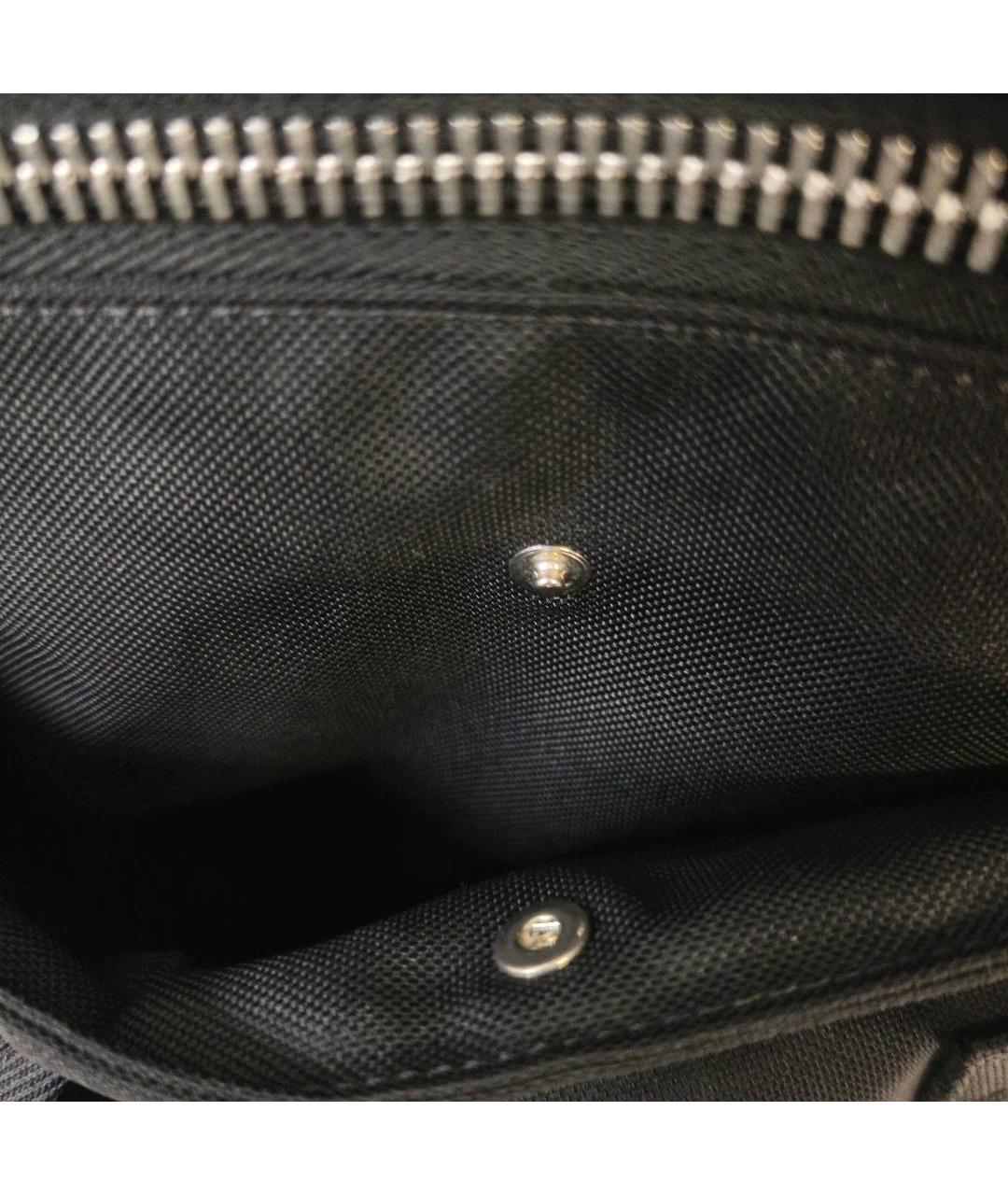 CELINE Черная тканевая сумка тоут, фото 6