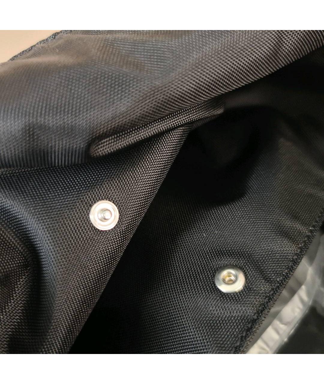 CELINE Черная тканевая сумка тоут, фото 4