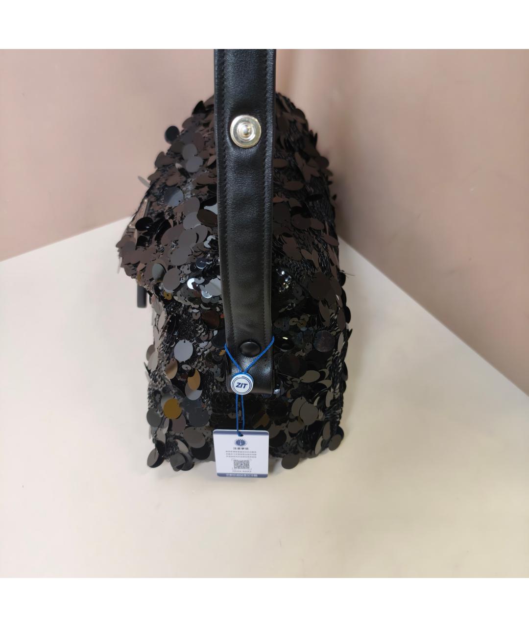 PRADA Черная сумка через плечо, фото 4