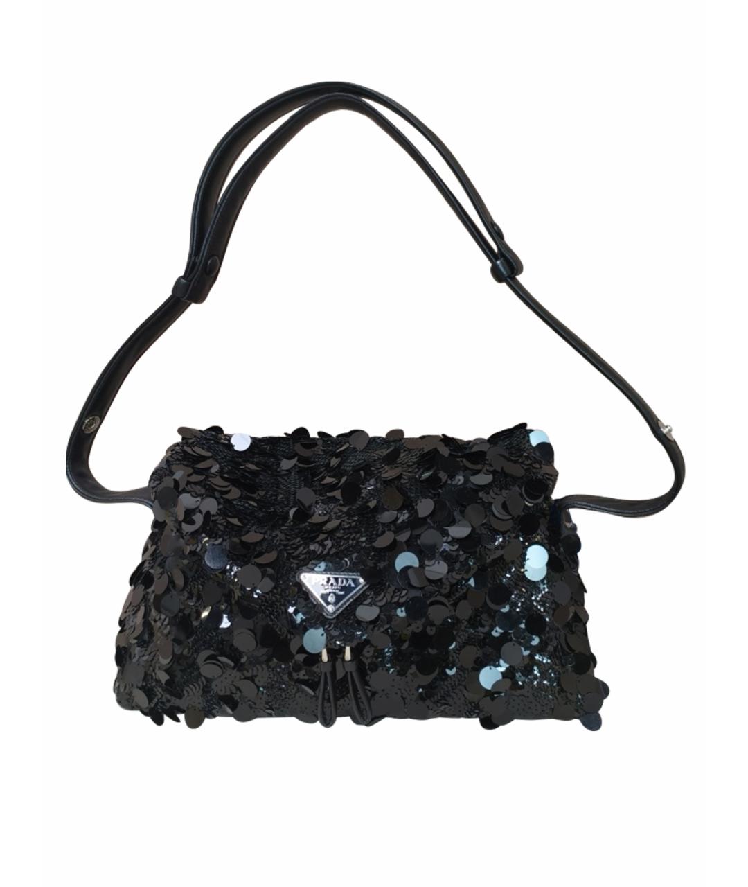 PRADA Черная сумка через плечо, фото 1